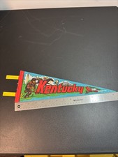 Vintage Souvenir Felt Pennant Kentucky (B3) picture