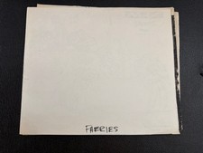 Vintage Faeries 1981 Production Model Sheets Lot 9 Pc Brian Froud Concept Prints picture