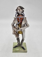 Vintage Italian Lo Scricciolo Style Art Ceramic Sculpture Male Doctor Bof Lilia  picture