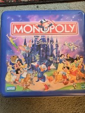 Deluxe Monopoly The Disney Edition 2001 Toys ‘r Us Exclusive Tin Rare NM picture