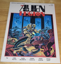 The Alien Legion Marvel Comics Graphic Novel 1986 HIGH GRADE GEM NEAR MINT picture