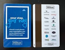 Hilton Hotel KeyCard Blue- Your Stay Your Way Magnetic Key picture