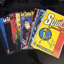 Scud the Disposable Assassin #1 Signed By Rob Schrab -Fireman 1994 & MORE BUNDLE picture