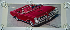 Pontiac 1964 GTO/Wide-Track Tigers 5 VINTAGE Photo Prints (Posters) + Spec Sheet picture