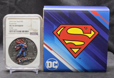 2023 NIUE $5 - SUPERMAN - NGC MS70 ANTIQUED - .999 SILVER COIN - ONLY 300 MADE picture
