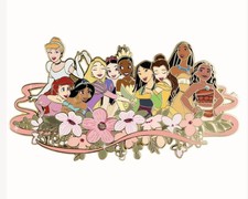 Pink A La Mode Princess Jumbo Pin LE 500 4” picture