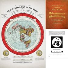 Flat Earth Map - Gleason's 1894 New Standard Map Of The World - 24