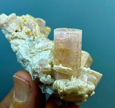Natural Rare terminated  pink tourmaline Crystal specimen Afghanistan 399 carats picture