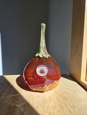 Special K 8 Inch Orange and Green  Harvest Pumpkin Bong picture
