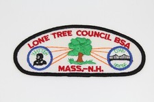 Lone Tree Council CSP Massachusetts MA NH Boy Scouts Patch BSA  picture