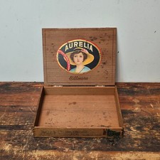 Vintage Aurelia Biltmore Cigar Box  7.75