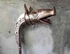 Carnyx of Tintignac Medieval deskford Trumpet Celtic War Horn 21 picture
