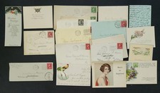 vintage FAMILY VANIE KEIM Chester Co pa Letters Cards Invitations Ephemera picture
