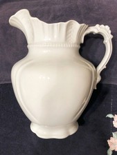 Antique Alfred Meakin LTD Royal Ironstone China Pitcher Ewer From Wash Set 12