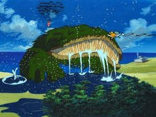 Gegege no Kitaro Key Master Setup Original Japanese Anime Art Production Cel picture