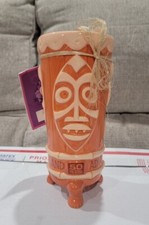 Rare 2005 Disneyland 50th Signed SHAG Adventureland Tiki Mug LE 500 Trader Sam's picture
