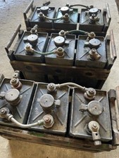 Antique Edison Nickel Iron Battery bank 12v picture