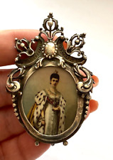 Antique Imperial Faberge Silver 88 Maria Feodorovna Travelling Frame I.P. rare picture