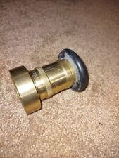GIACOMINI BRASS NOS  A7B Adjustable Fog Nozzle With Bumper 1- 1/2