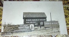 RPPC ADVERTISING CARD LANGONS FURRIERS INDIANAPOLIS MN. NEW YORK STORE FUR COATS picture
