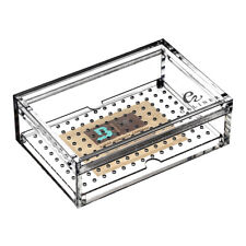 Galiner Clear Acrylic Humidor Cigar Humidor Holds 20-35 Cigars Airtight Box Case picture