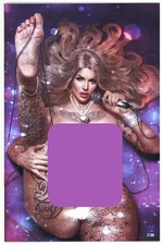 POWER HOUR#3 SHIKARII PATREON DISCO QUEEN BAD GIRL NAUGHTY SPOT FOIL NM+ picture