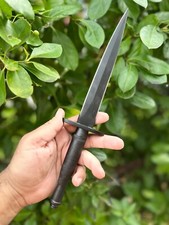 Sykes Fairbairn V-42 Dagger US Special Forces WWII Dagger Knife Leather sheath picture