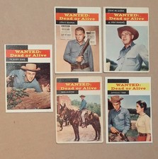 1958 Topps T.V. Westerns Trading Card Set Complete 1-71 picture