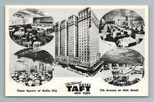 Hotel Taft Times Square Radio City 7th Avenue NY New York Postcard picture