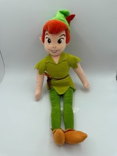 Disney Peter Pan Neverland Collectible Green Soft Plush Stuffed Doll Toy 21