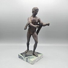 Vintage Grand Tour Style Bronze of Apollo Saettante (Apollo the Archer) picture