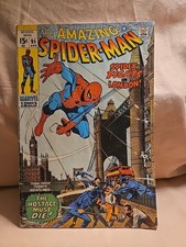 Amazing Spider-Man # 95 G Marvel Comic Book Doc Ock Goblin Lizard 14 LI3 picture