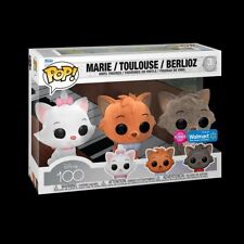 Funko The Aristocats 3 Pack Flocked Disney 100 Walmart Exclusive picture