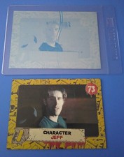 FRIGHT RAGS 2026 TERRIFIER 2 CYAN CHARACTER PRINTING PLATE #73 JEFF picture