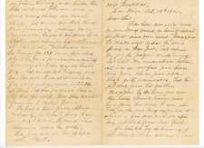 1920 San Diego CA Handwritten Letter Cost of Living La Jolla Fishing Social Life picture
