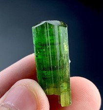 28 Carat Greenish Tourmaline Crystal Specimen From Afghanistan picture