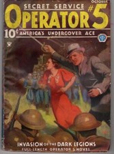 Operator #5 Oct 1934 John Howitt Cover; J. Fleming Gould - Int. Art picture