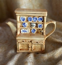 Swineside TEAPOTTERY Vintage Welsh Dresser Style Teapot England No Damage picture