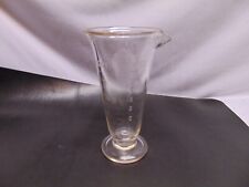 Vintage Whitall Tatum cocktail measuring glass 1/2 PT 8 Oz w/ spout USA picture