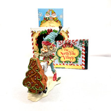 Enesco The North Pole Village Zimnicki Fronsie Elf 1992 w Box 830895 Nice picture