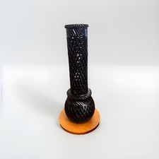 Black Soapstone Incense Stick Holder 9” picture
