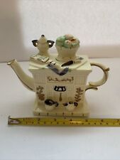 Vintage Fireplace Porcelain Teapot  picture