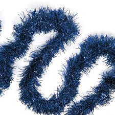 Allgala 50 Feet Christmas Metallic Foil Tinsel Garland Many Colors picture