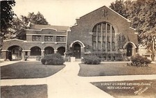G24/ Marshalltown Iowa RPPC Postcard c1920s First Congregational Church picture