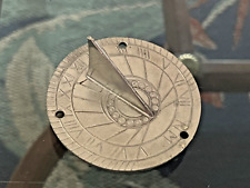 Colonial Williamsburg Vintage Sun Dial Stieff Pewter Reproduction Sundial CW43 picture