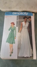 Lot Of 6 Simplicity 7671 Women’s Jiffy Dress Sewing Pattern Vintage Originals picture