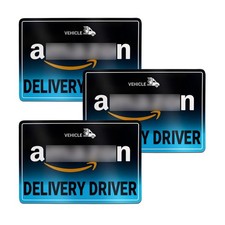 3PCS Delivery Driver Magnet for Car,Magnetic Reflective Delivery Driver Sign ... picture