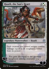 Huatli, the Sun's Heart [War of the Spark] Magic MTG picture