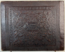 Nice Meade Brothers Exchange Albany NY 1/4 Plate Size Leather Daguerreotype Case picture