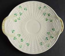 Belleek Pottery  Shamrock Handled Cake Plate 10480396 picture